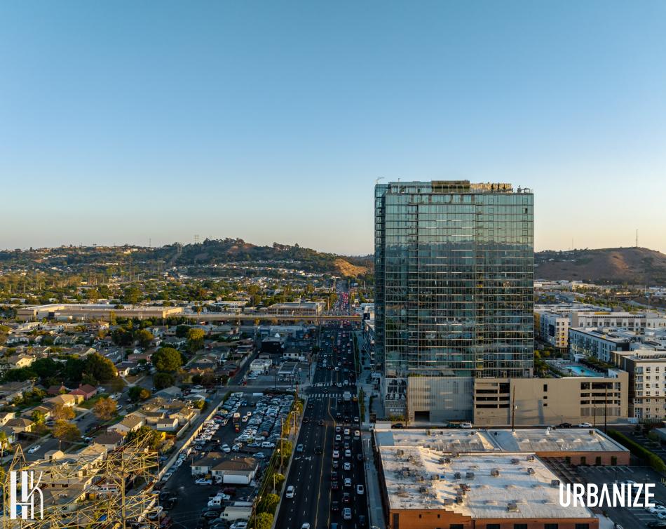 Cumulus District's Vox apartments unwrapped at La Cienega and Jefferson